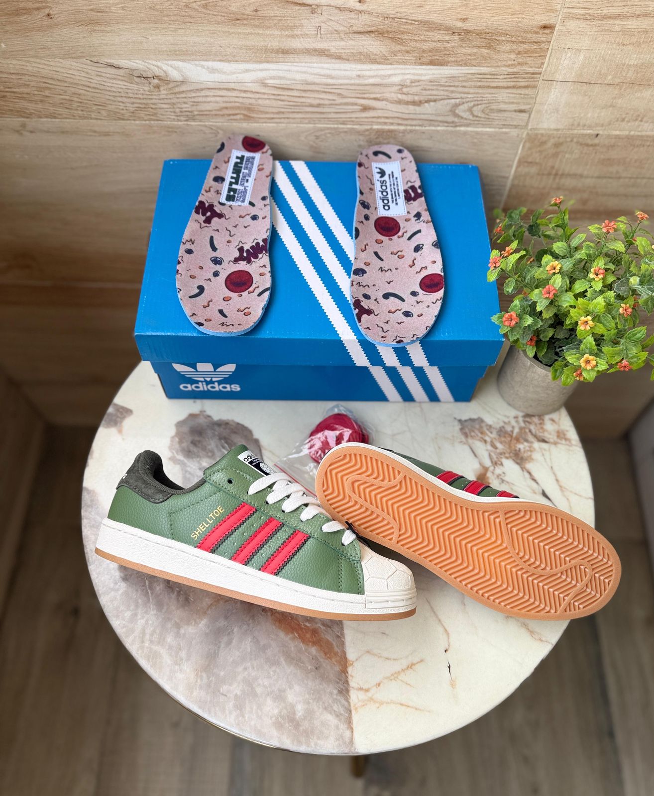 ADIDAS ORIGINALS SUPERSTAR SHELLTOE-'' NINJA TURTLES ''