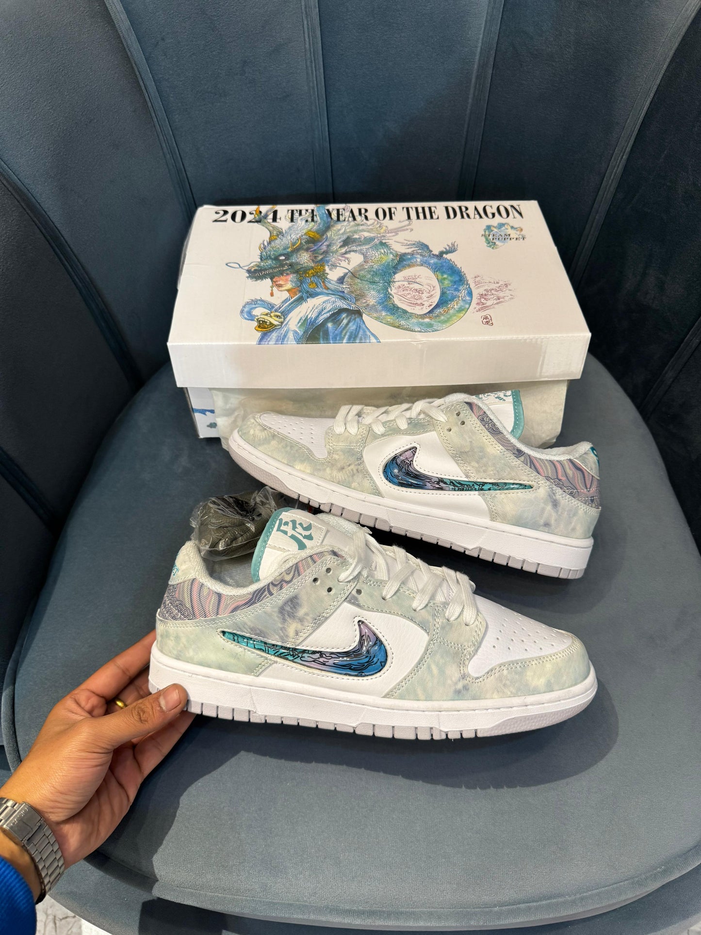 NIKE SB DUNK “YEAR OF THE DRAGON STEAM PUPPET”