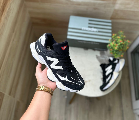 NEW BALANCE'' 9060 BLACK AND WHITE''
