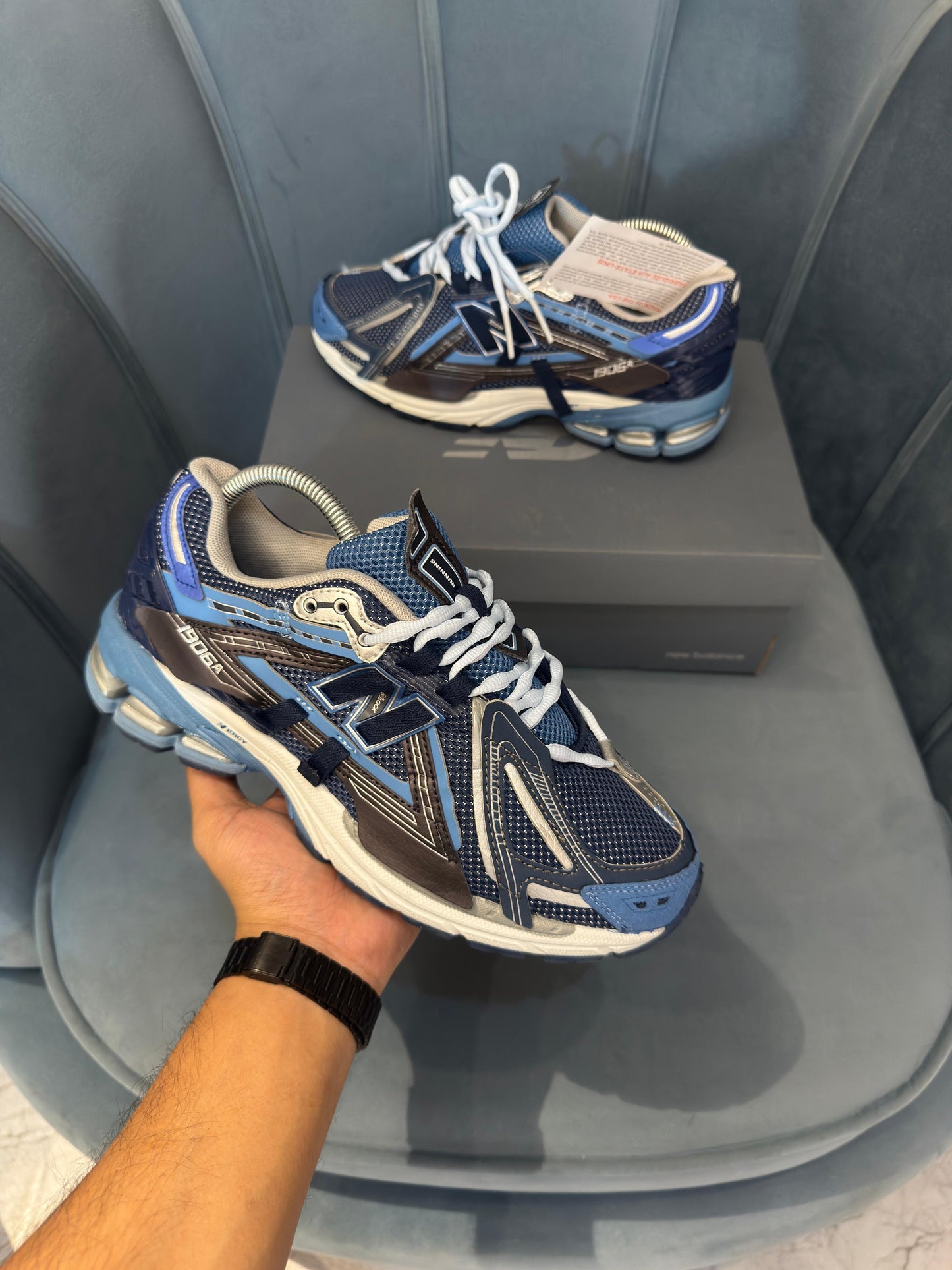 NEW BALANCE “1906 A BLUE SLATE GREY”