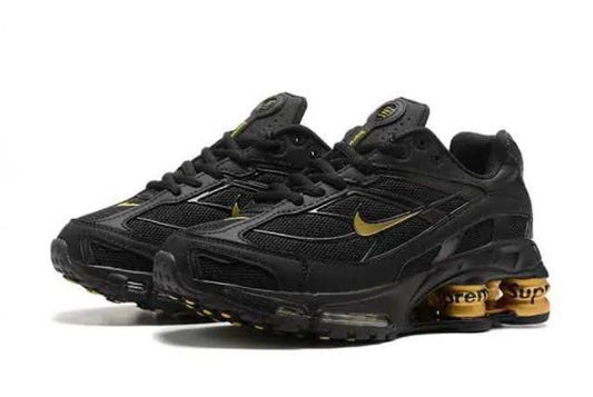 NIKE SHOX 2025 ''TRIPPLE BLACK GOLD SUPREME ''