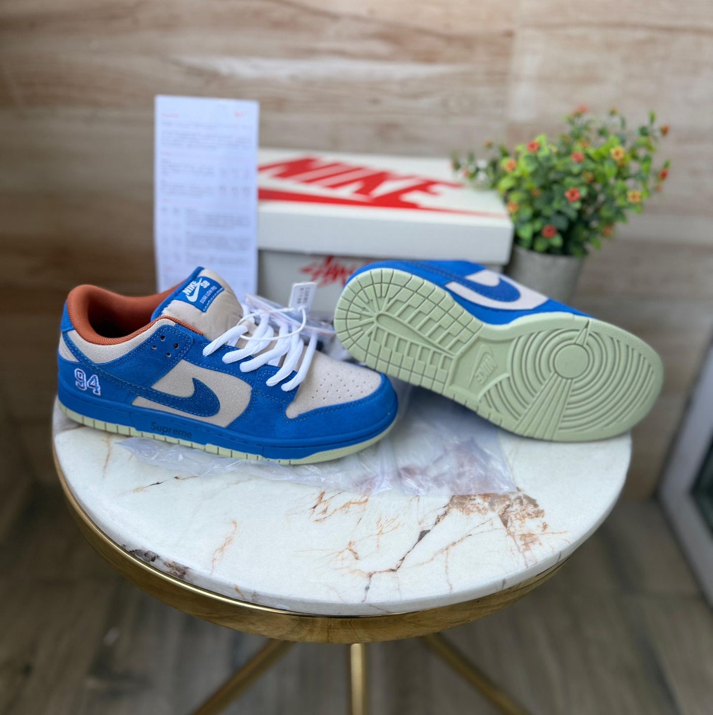 NIKE'' SB DUNK SUPREME 94 BLUE 2025''