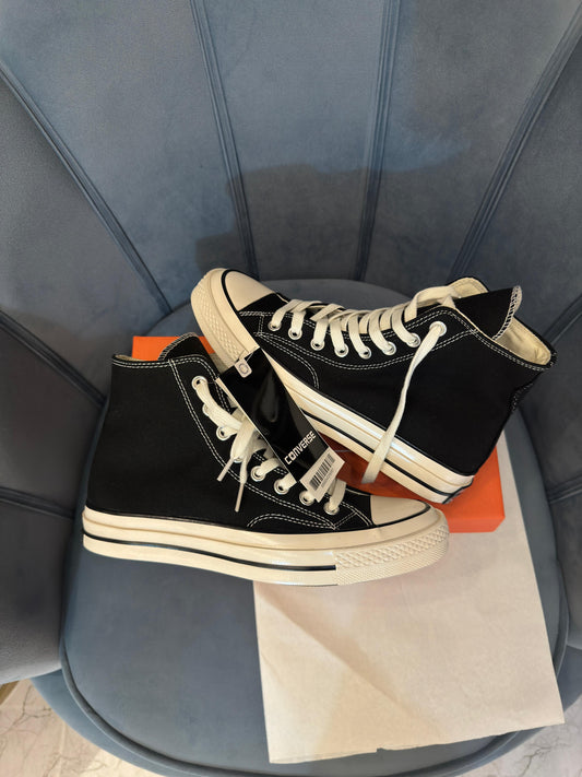 CONVERSE ''CHUCK 70 HI IN BLACK & WHITE ''