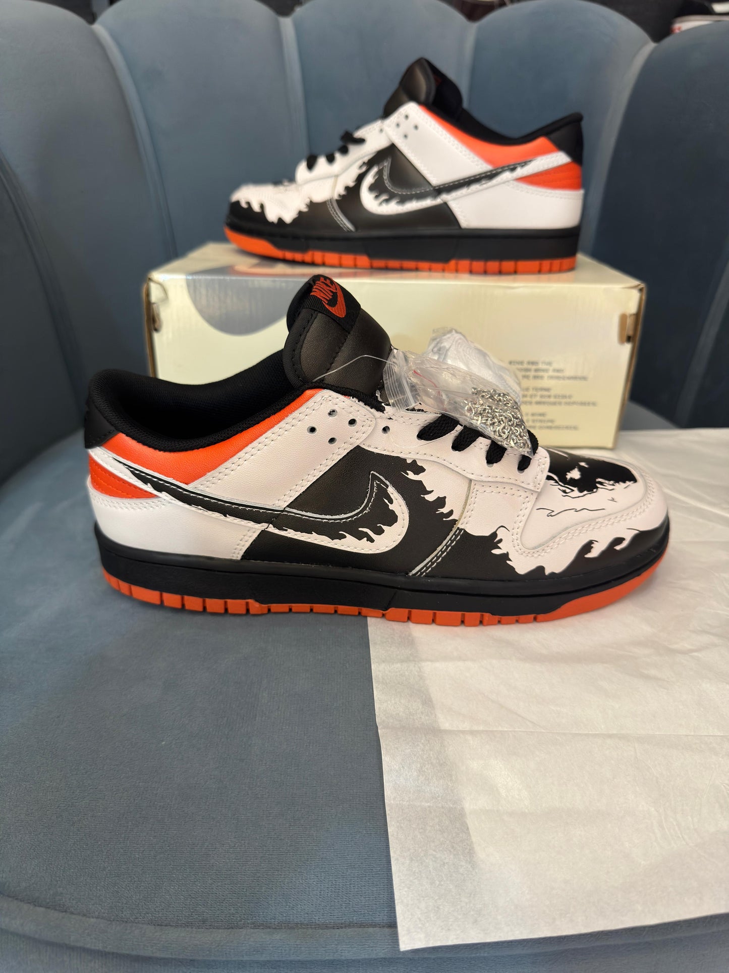 NIKE'' SB DUNK GHOST RIDER ''