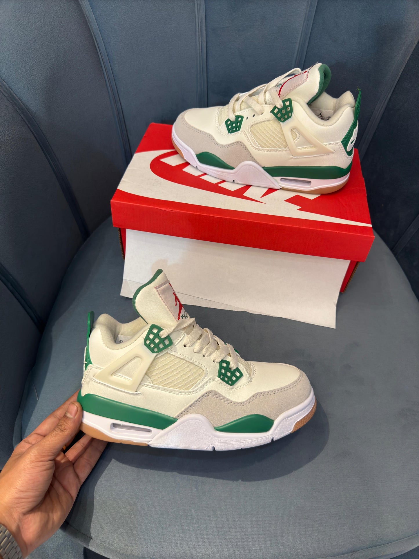 AIR ''JORDANS 4 RM PINE GREEN''