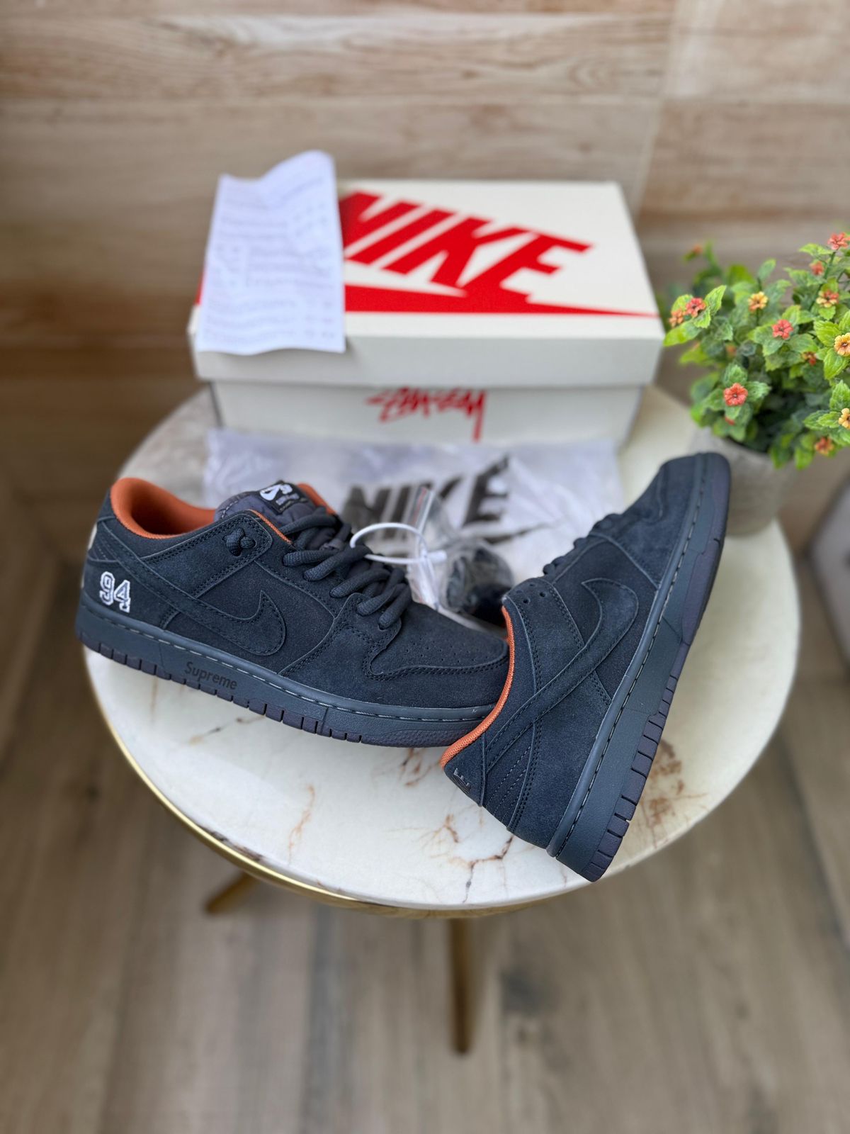 NIKE'' SB DUNK SUPREME 94 CHARCOAL GREY 2025''