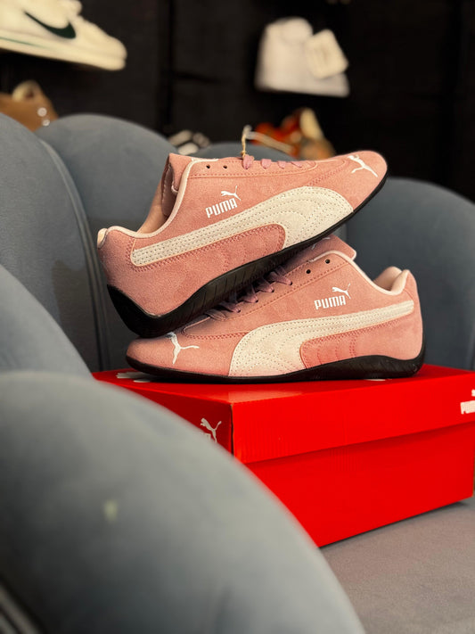 PUMA'' SPEED CAT PINK WHITE ''