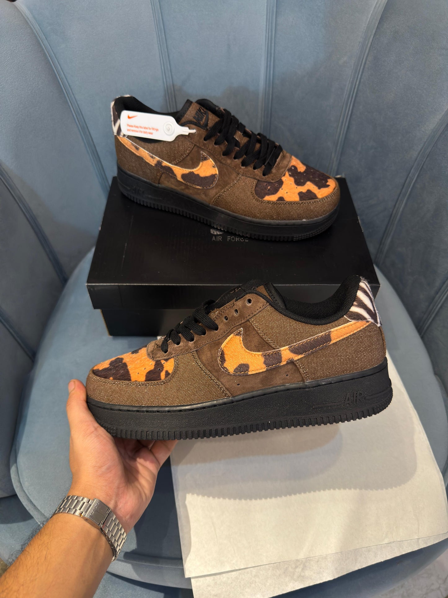NIKE ''AIRFORCE1 LOW ANIMAL''
