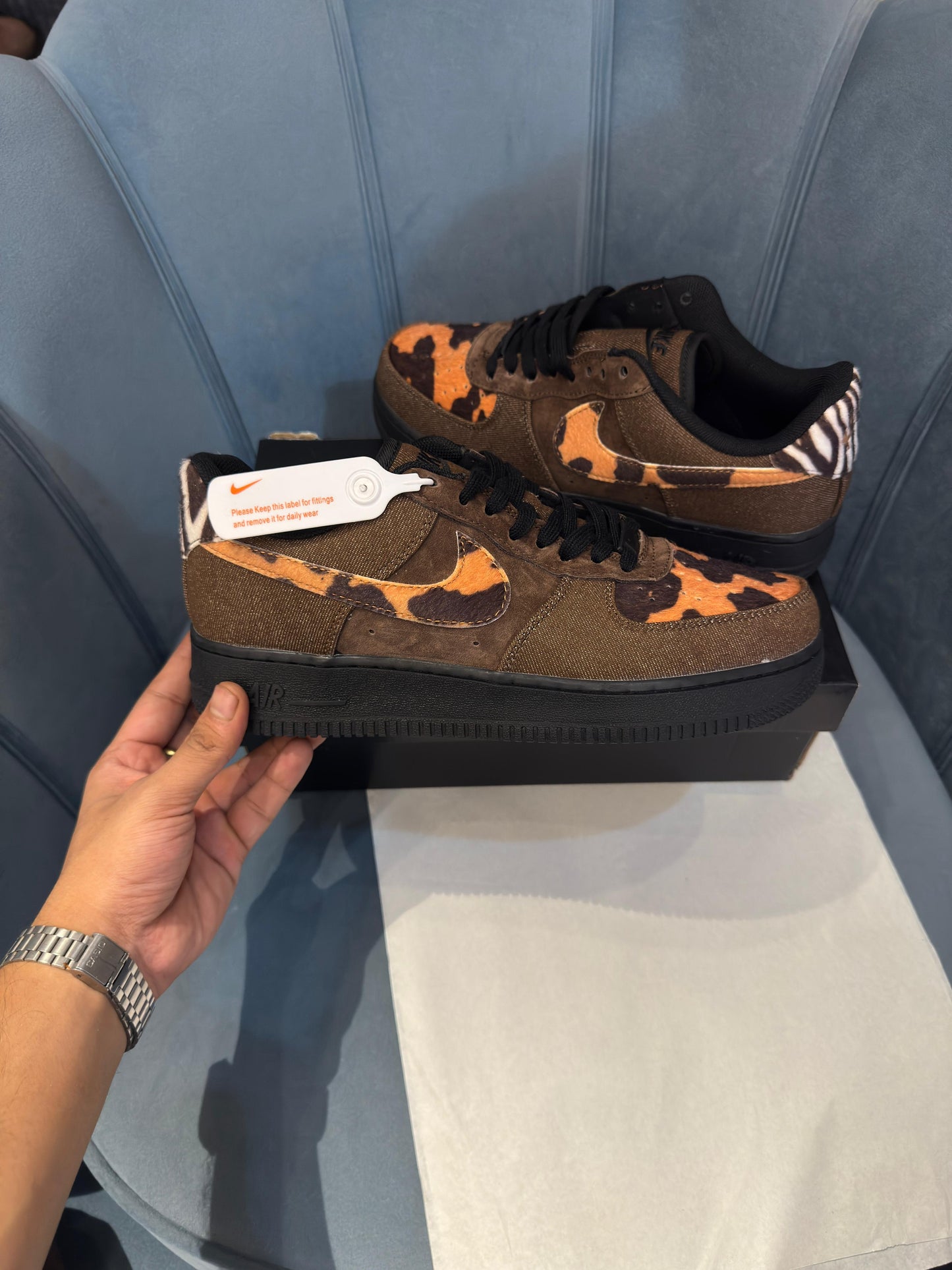 NIKE ''AIRFORCE1 LOW ANIMAL''