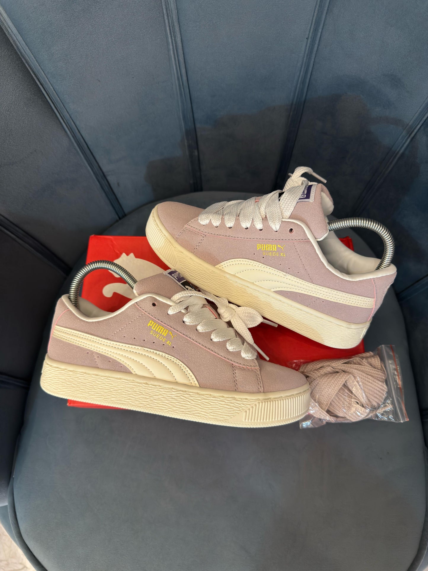 PUMA ''CLASSIC XL SUEDE BABY PINK''
