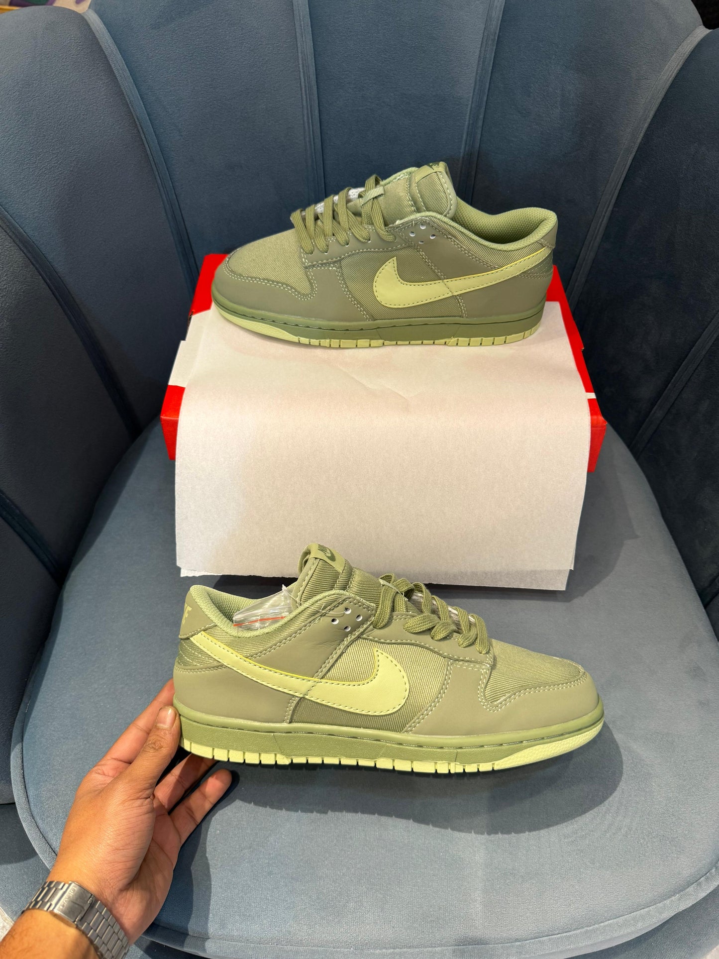 NIKE ''SB DUNK OIL AURA GREEN''