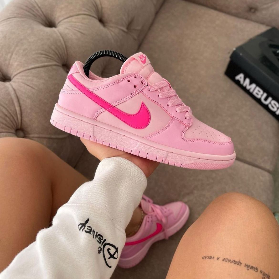 NIKE ''SB DUNK BARBIE TRIPPLE PINK''