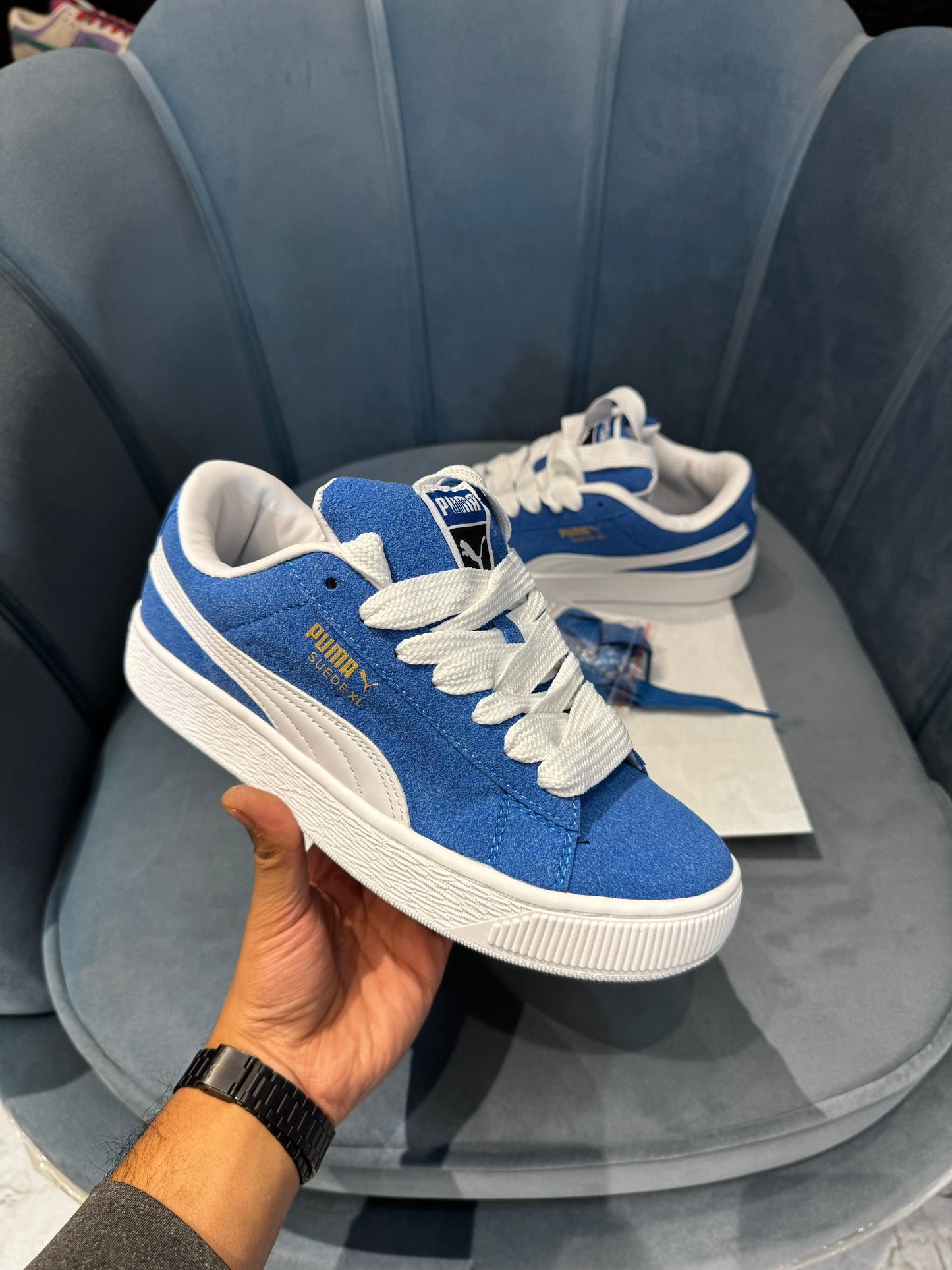 PUMA ''XL BLUE/WHITE''