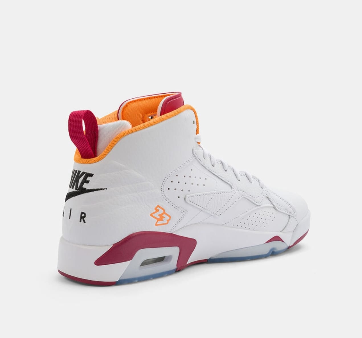 AIR JORDANS'' RETRO 6 JUMPMAN MVP WHITE RED ''