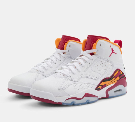 AIR JORDANS'' RETRO 6 JUMPMAN MVP WHITE RED ''