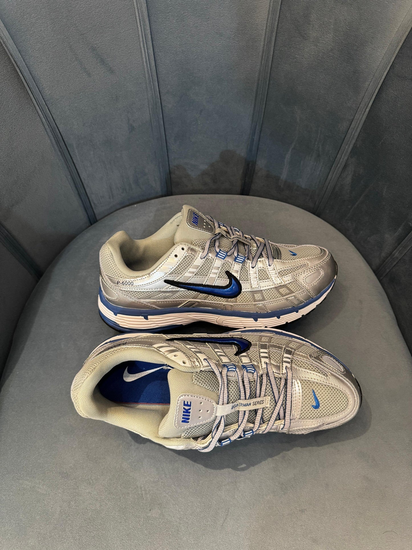 NIKE ''P-6000 TRAINER METALLIC NAVY ''