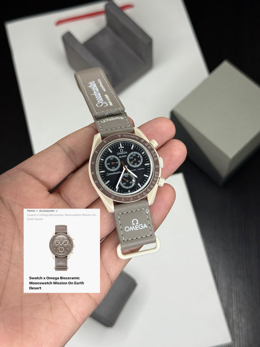 Swatch x Omega Bioceramic "Moonswatch"