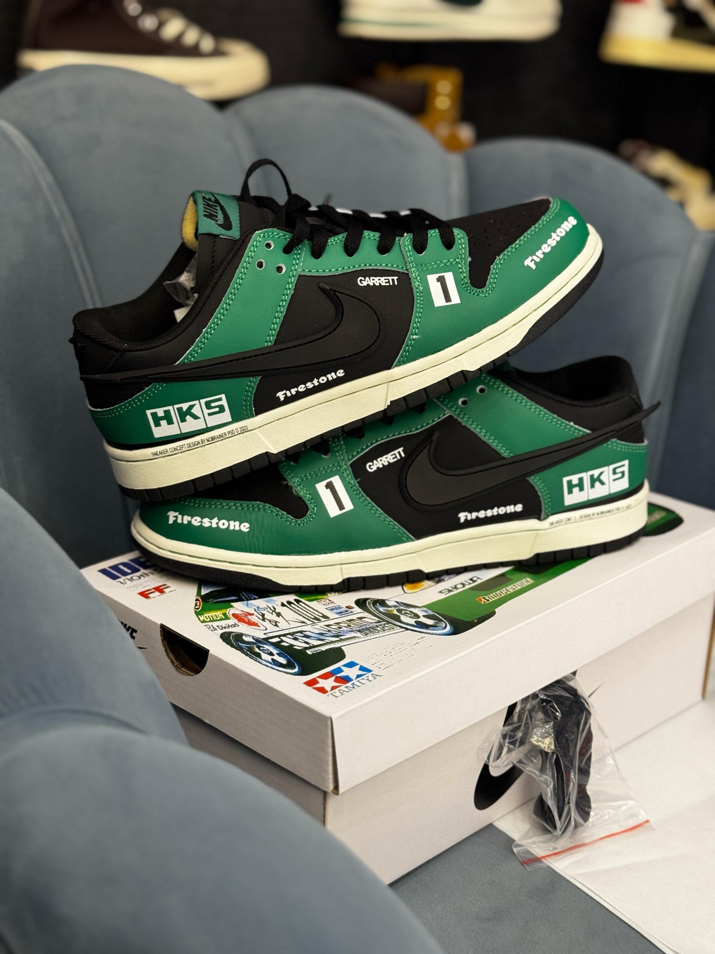 NIKE'' SB DUNK AMBUSH CUSTOM 2025  HKS''