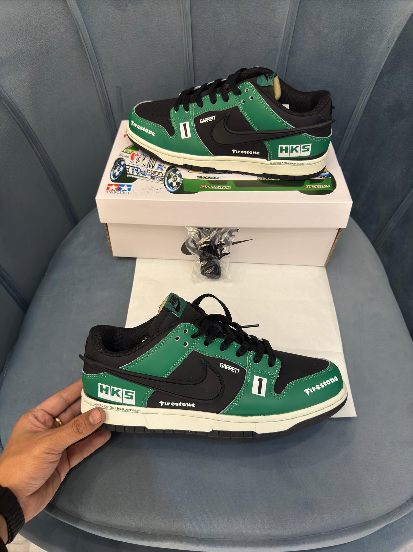 NIKE'' SB DUNK AMBUSH CUSTOM 2025  HKS''
