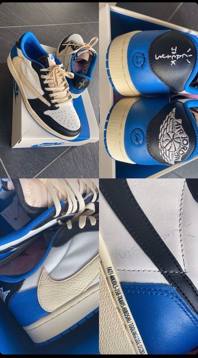 JORDAN 1 LOW ''FRAGMENT TRAVIS SCOTT''