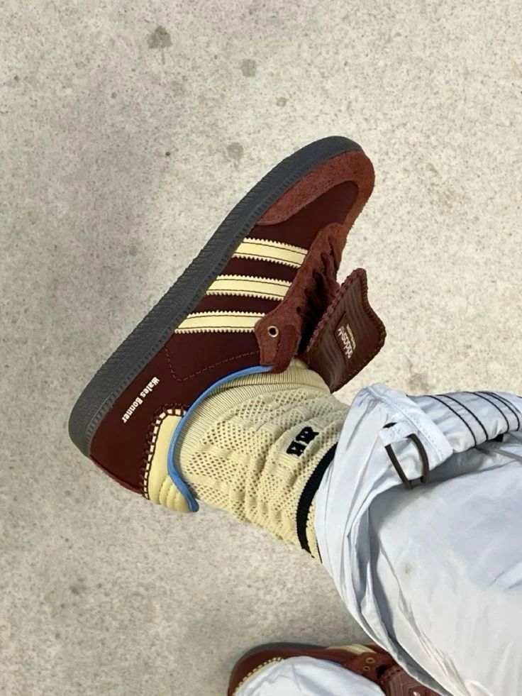 ADIDAS “WALES BONER BURGUNDY”