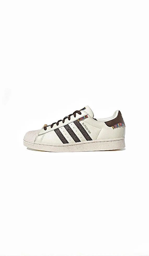 ADIDAS '' SUPERSTAR SHELL BROWN''