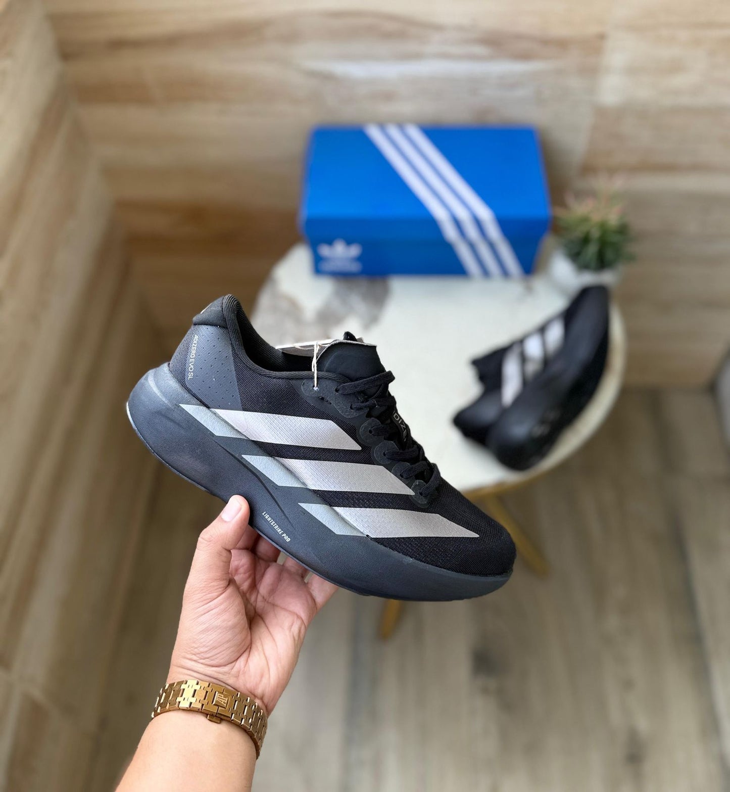 *ADIDAS “ADIZERO  EVO SL LUCID RED”