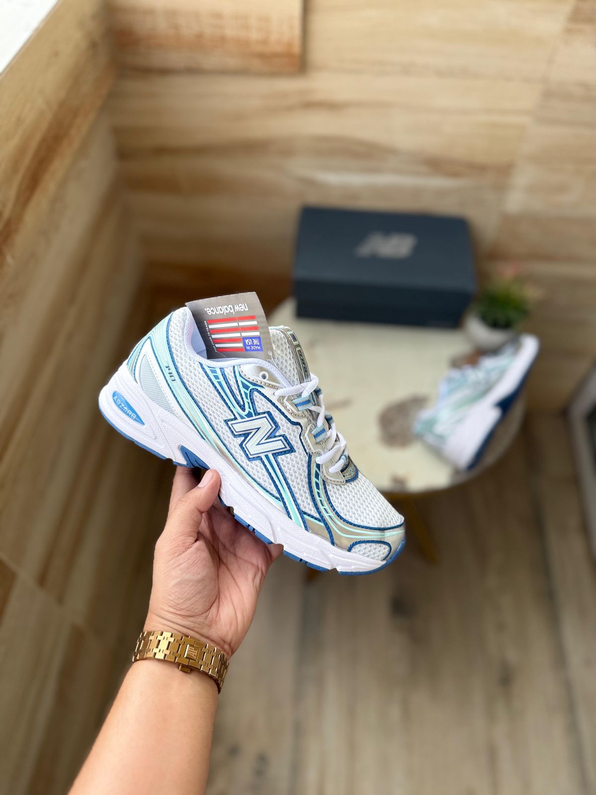 New balance ''740 White sky''