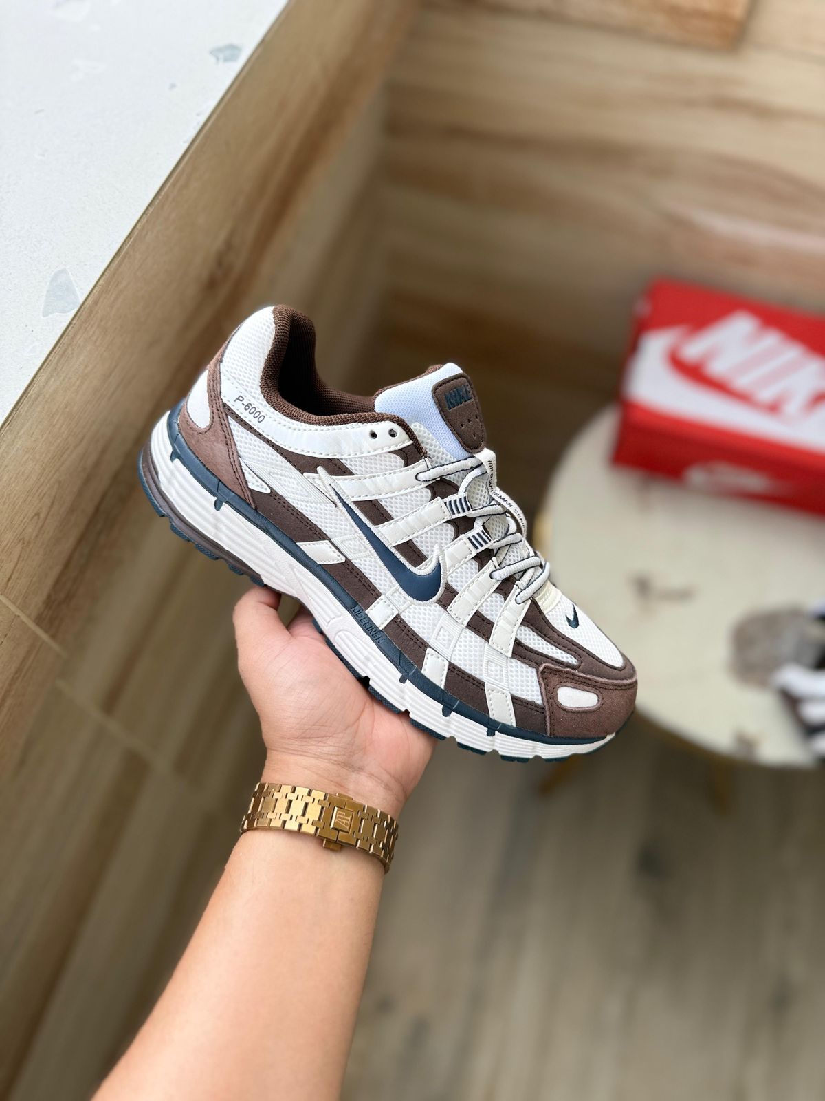 NIKE P-6000 ''TRAINER BROWN ''