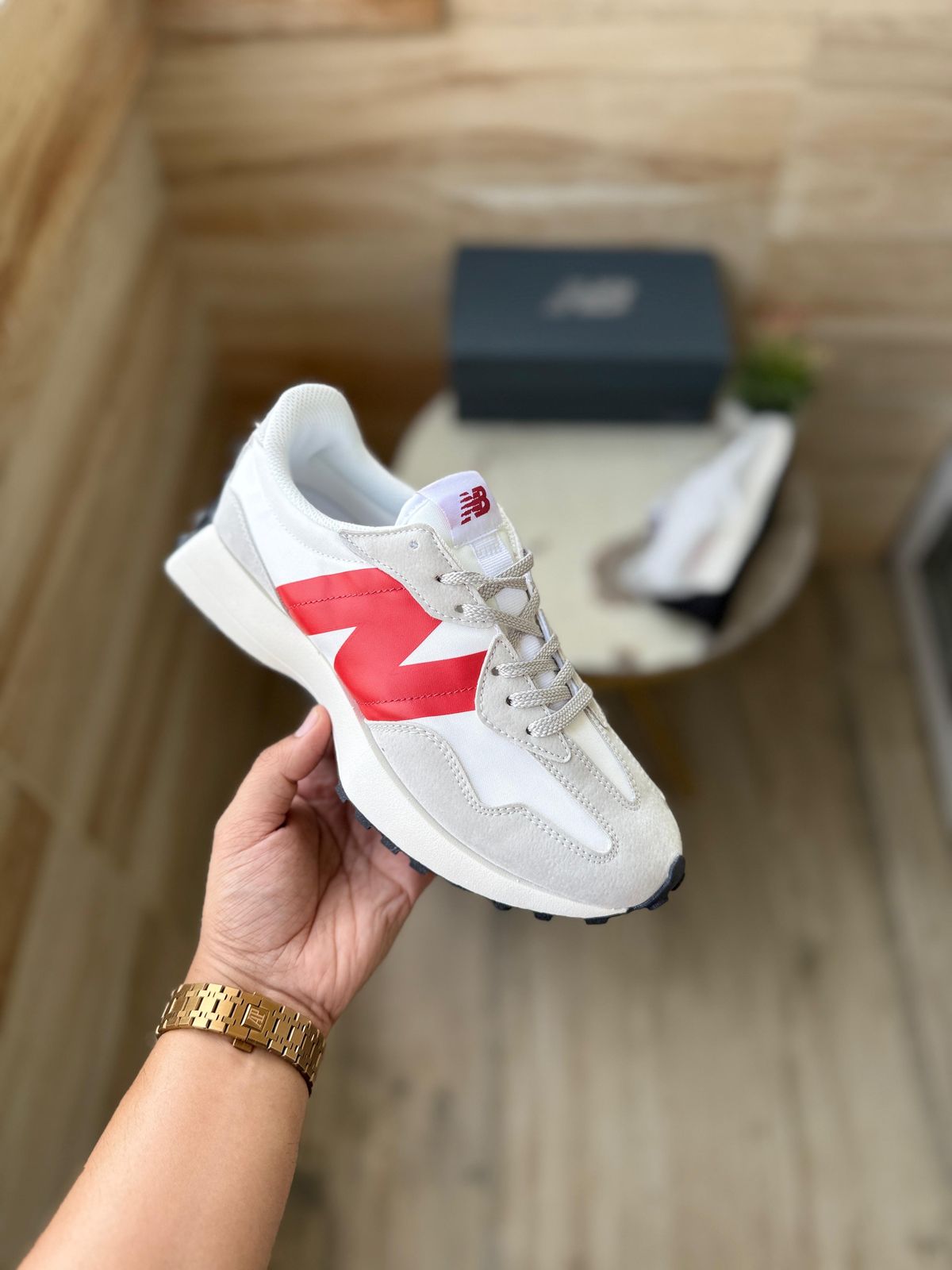 NEW BALANCE ''327 WHITE RED''