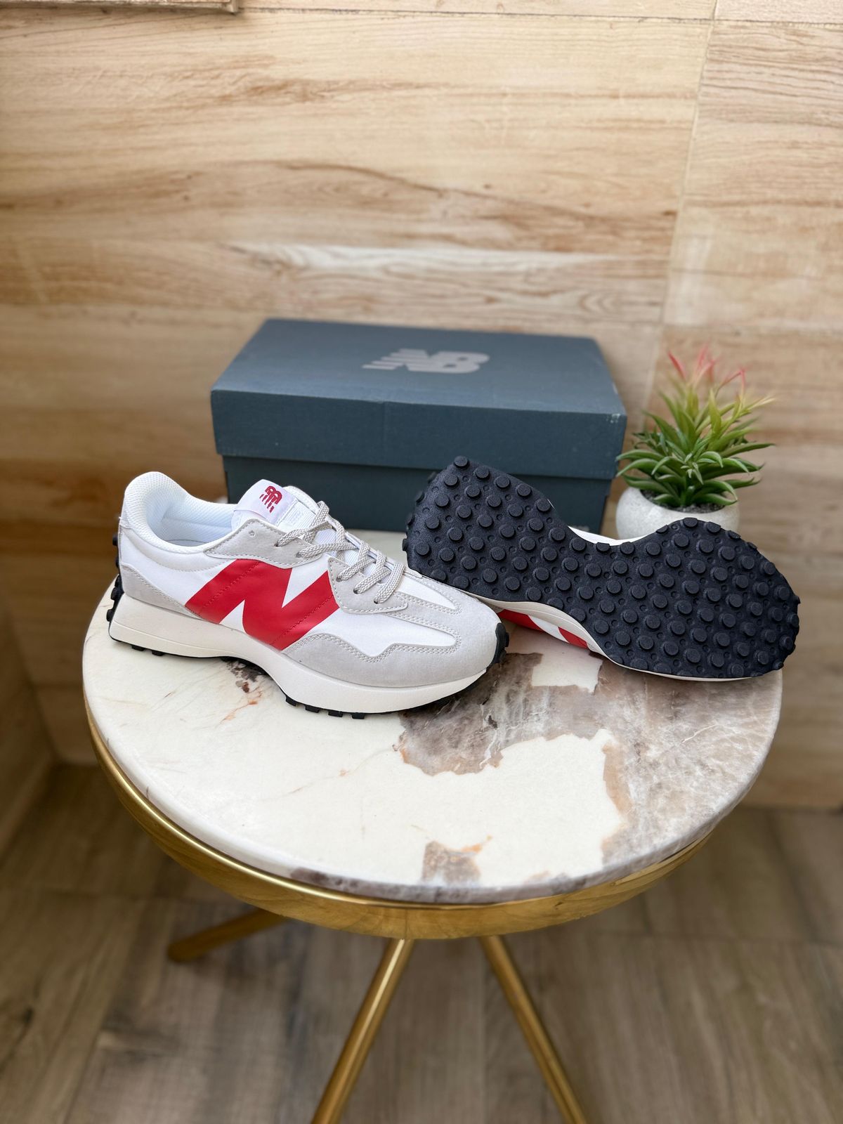 NEW BALANCE ''327 WHITE RED''