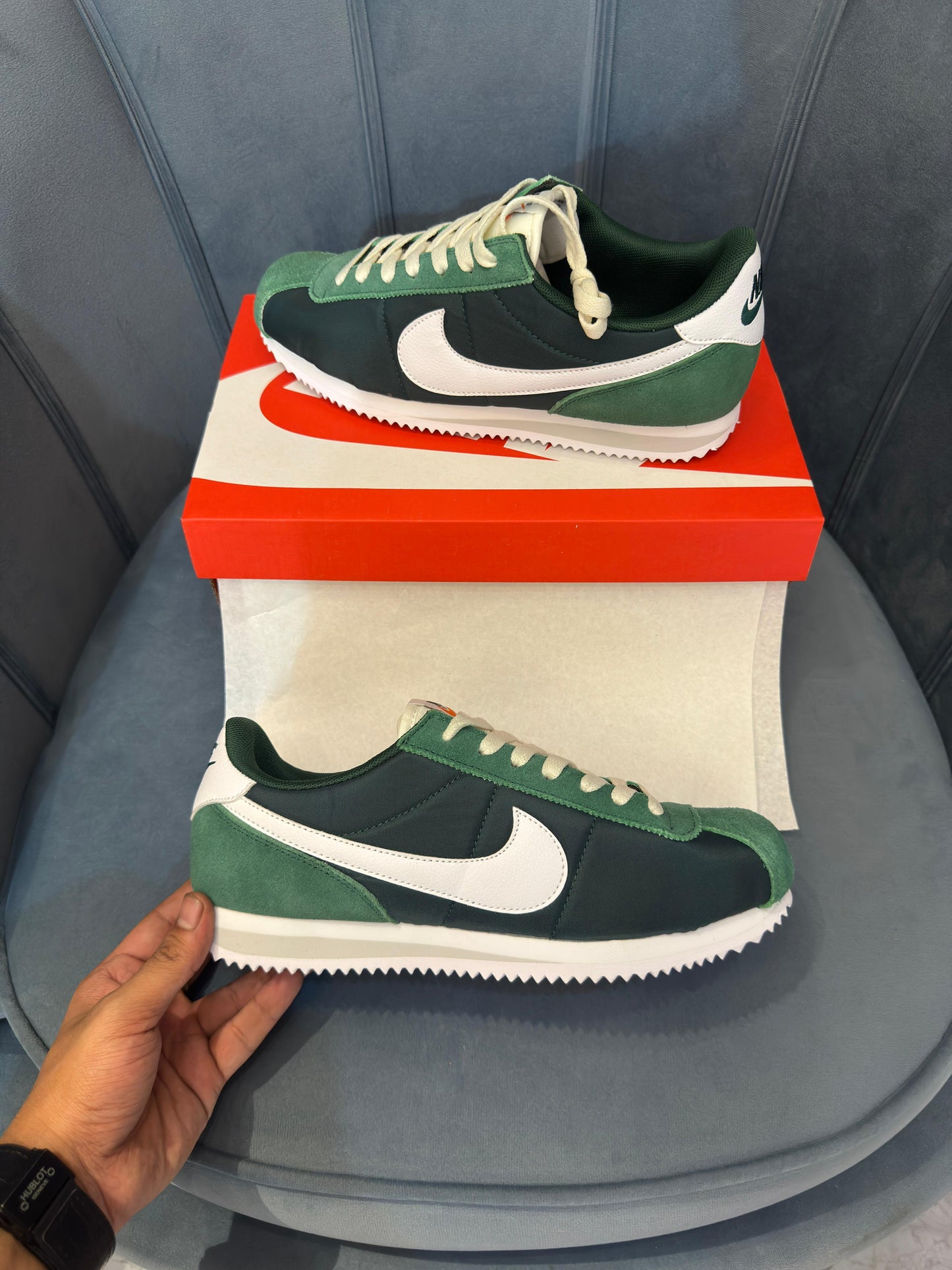 NIKE'' CORTEZ FIR GREEN''