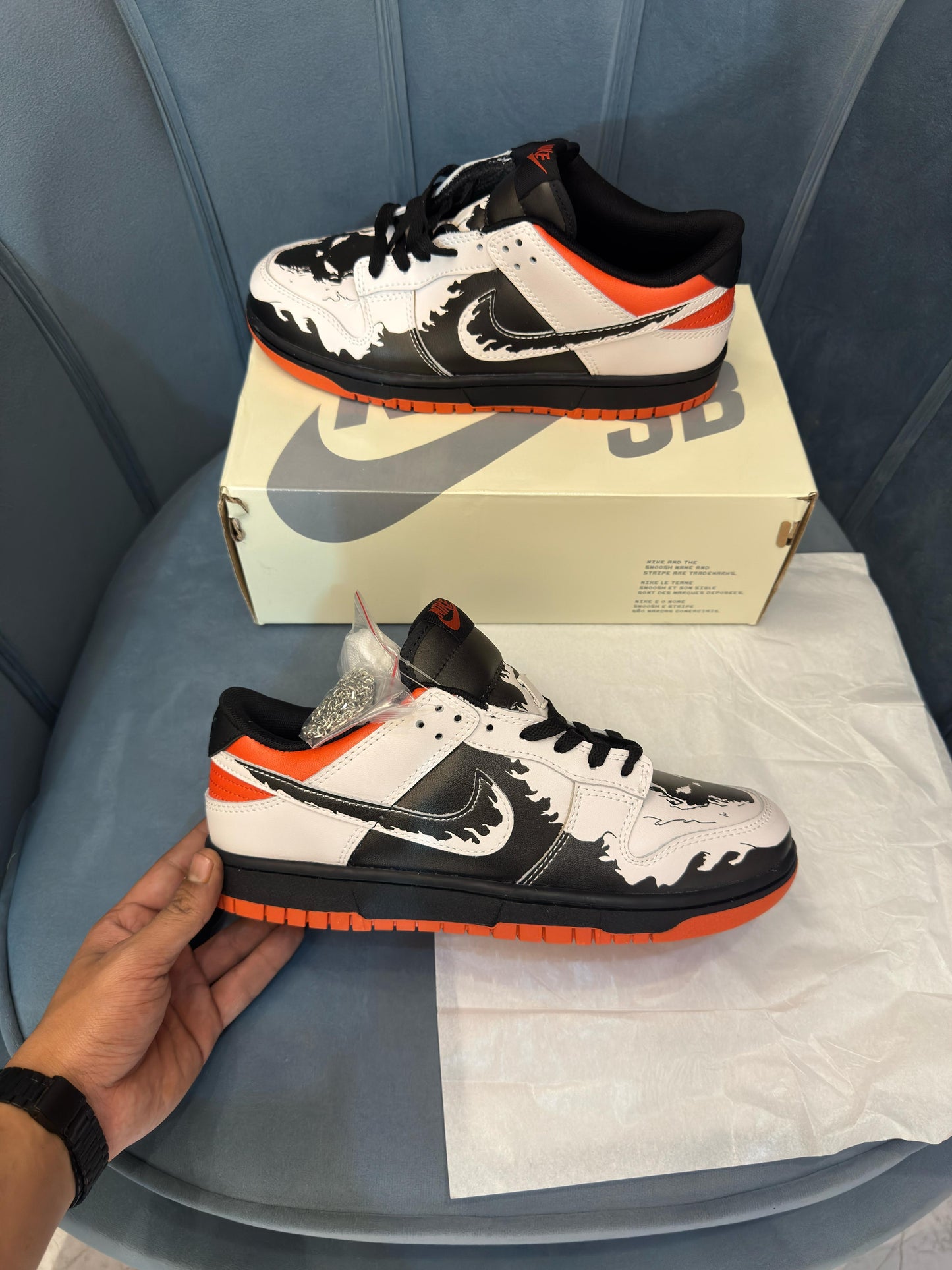 NIKE'' SB DUNK GHOST RIDER ''