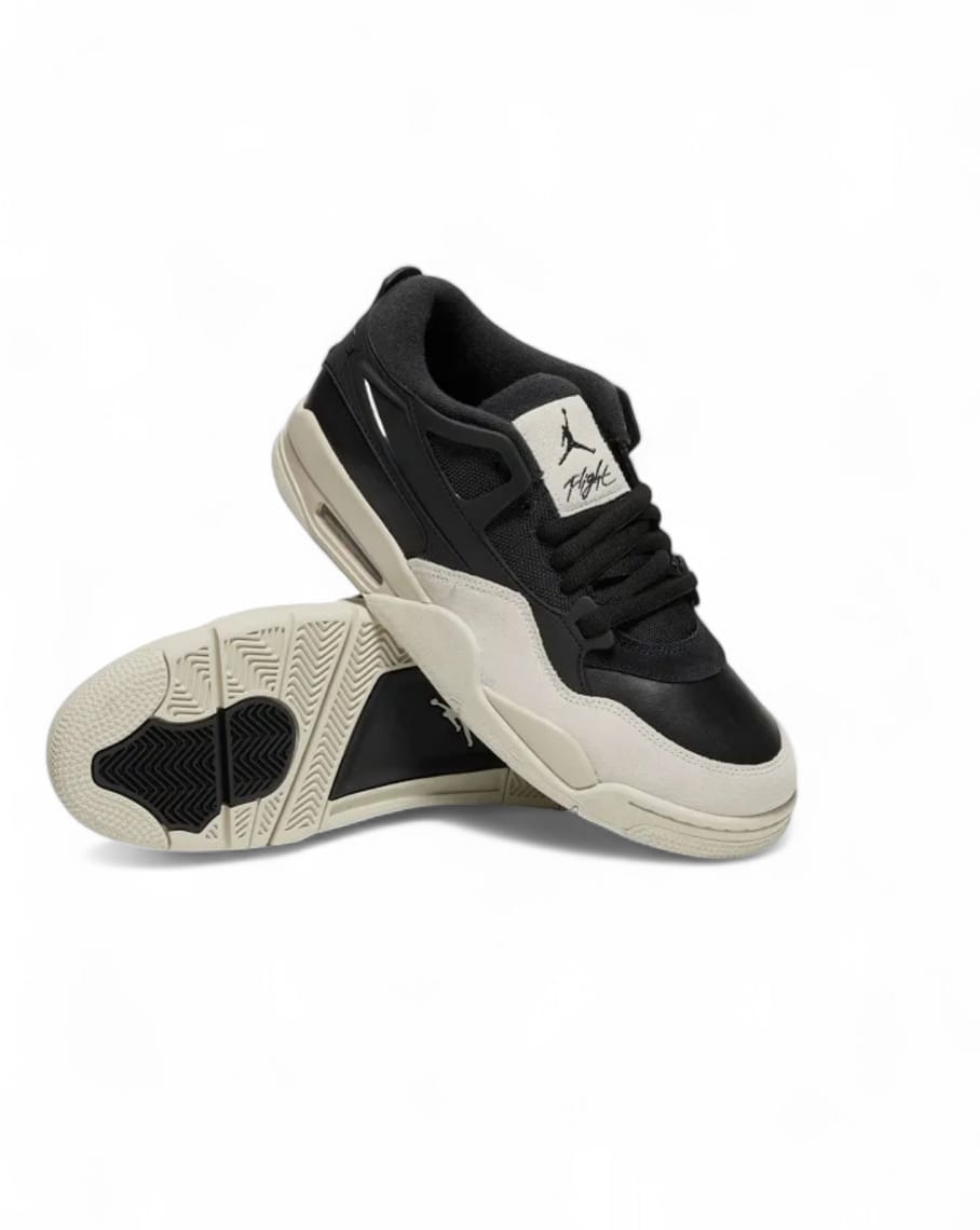 AIR JORDANS ''4 RM BLACK LIGHT BONE''
