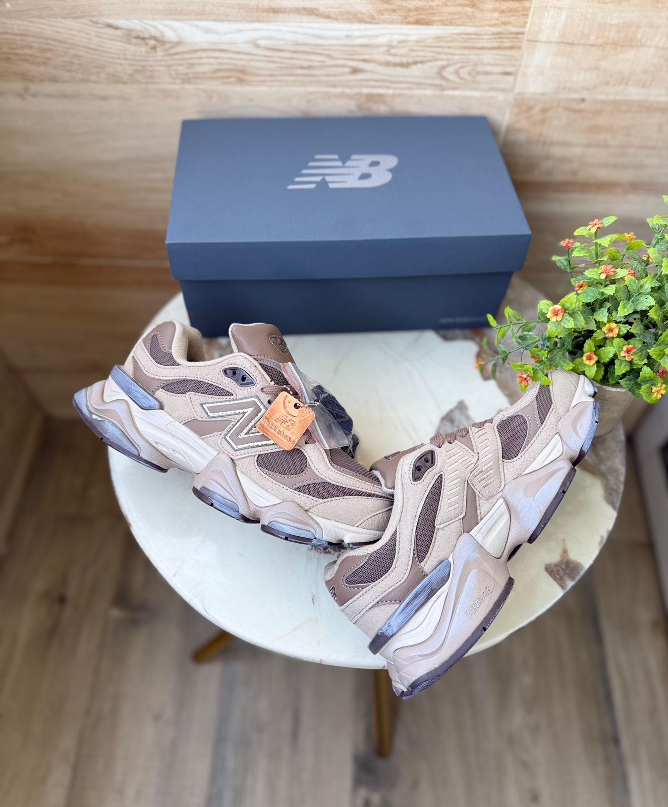NEW BALANCE'' 9060 CHOCLATE''