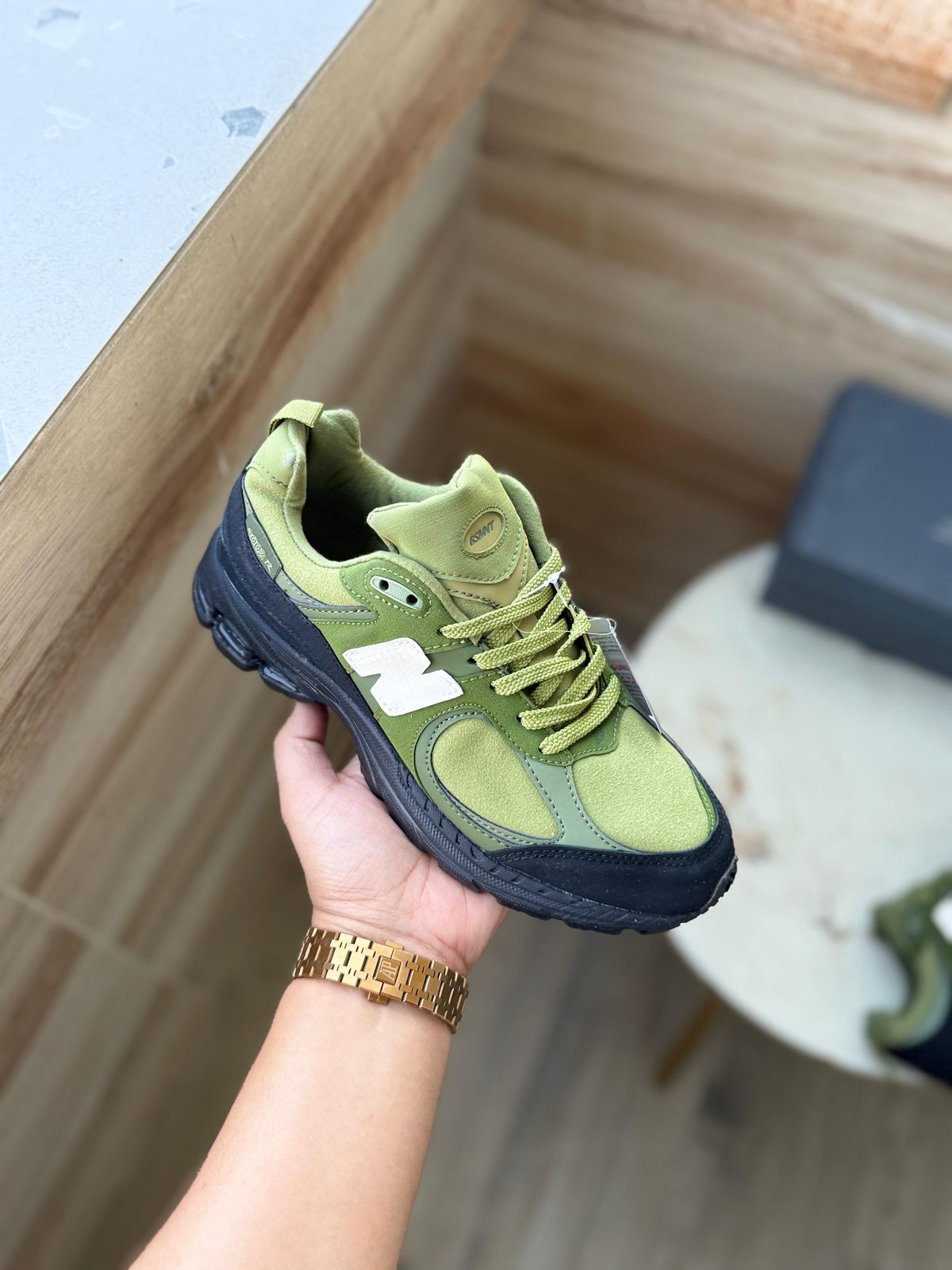 NEW BALANCE ''2002 THE BASEMENT MOSS GREEN '