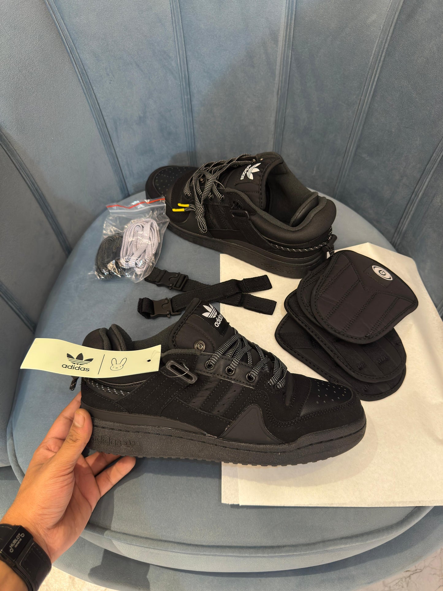 ADIDAS ''BAD BUNNY BLACK''