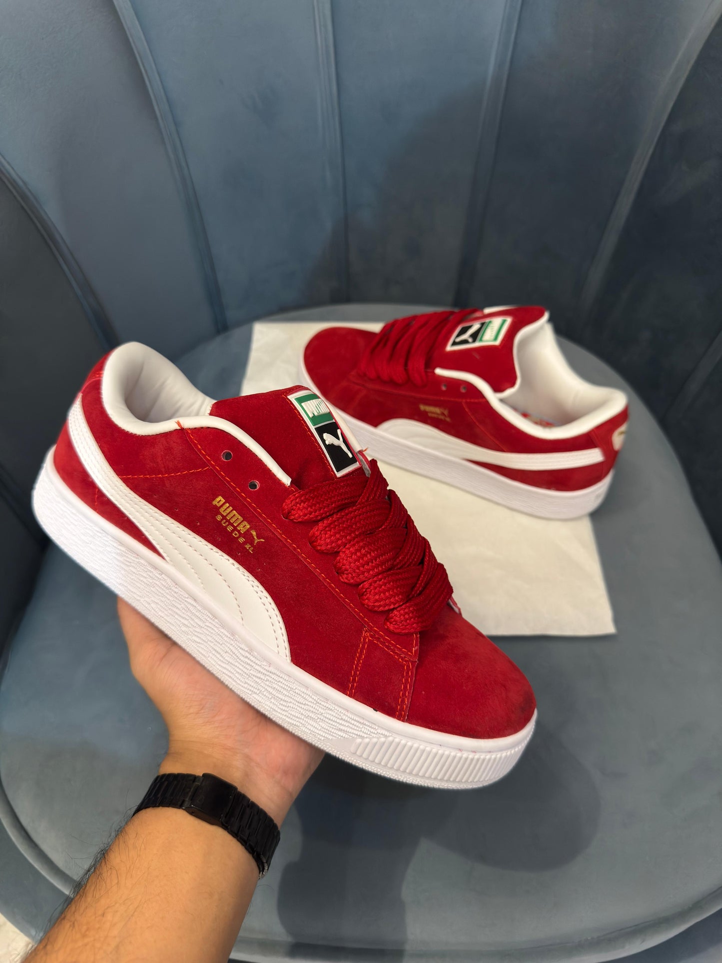 PUMA'' CLASSIC XL SUEDE RED''
