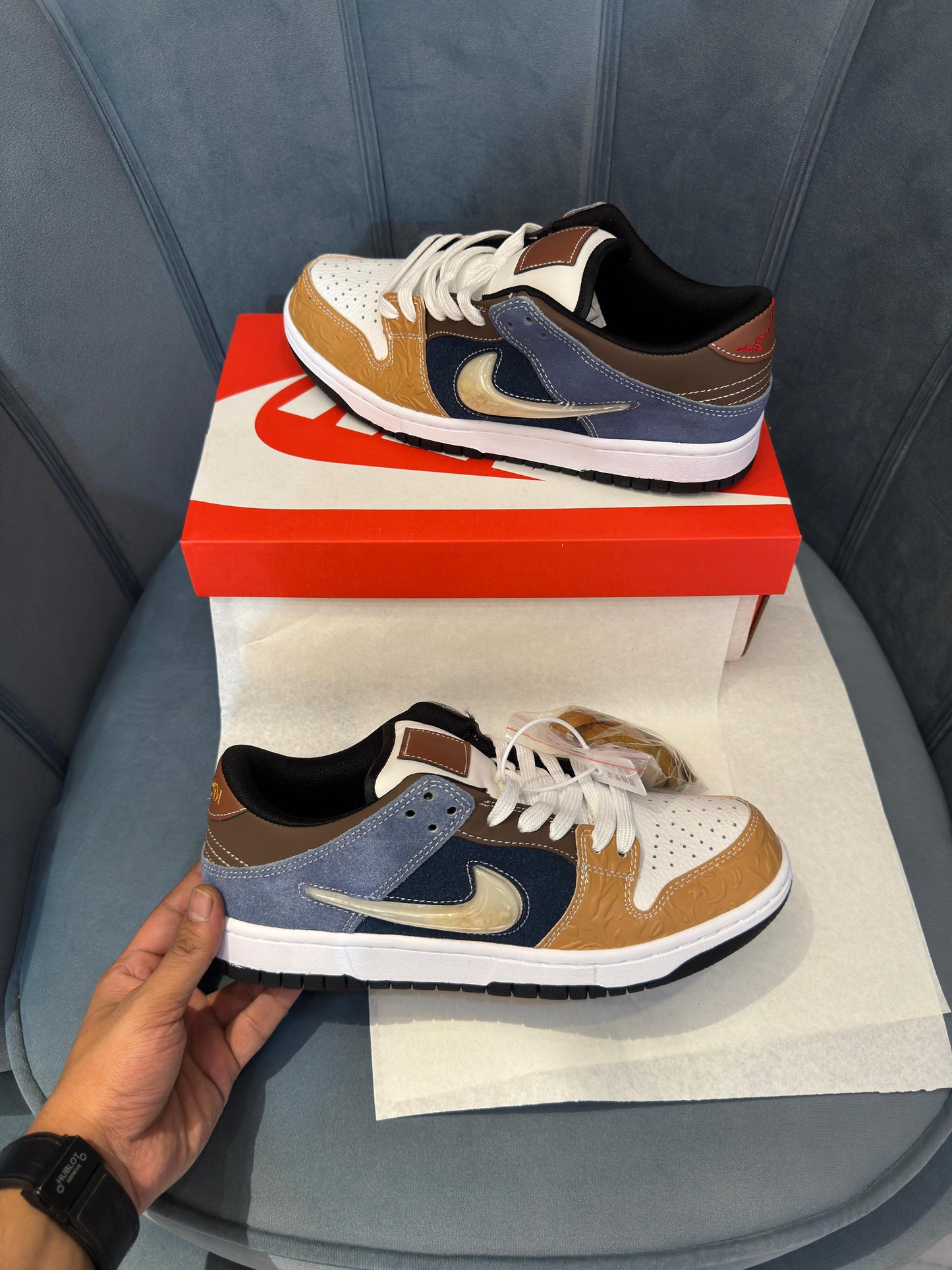NIKE'' SB DUNK CHINESE DRAGON NEW YEAR 2024  BLUE''