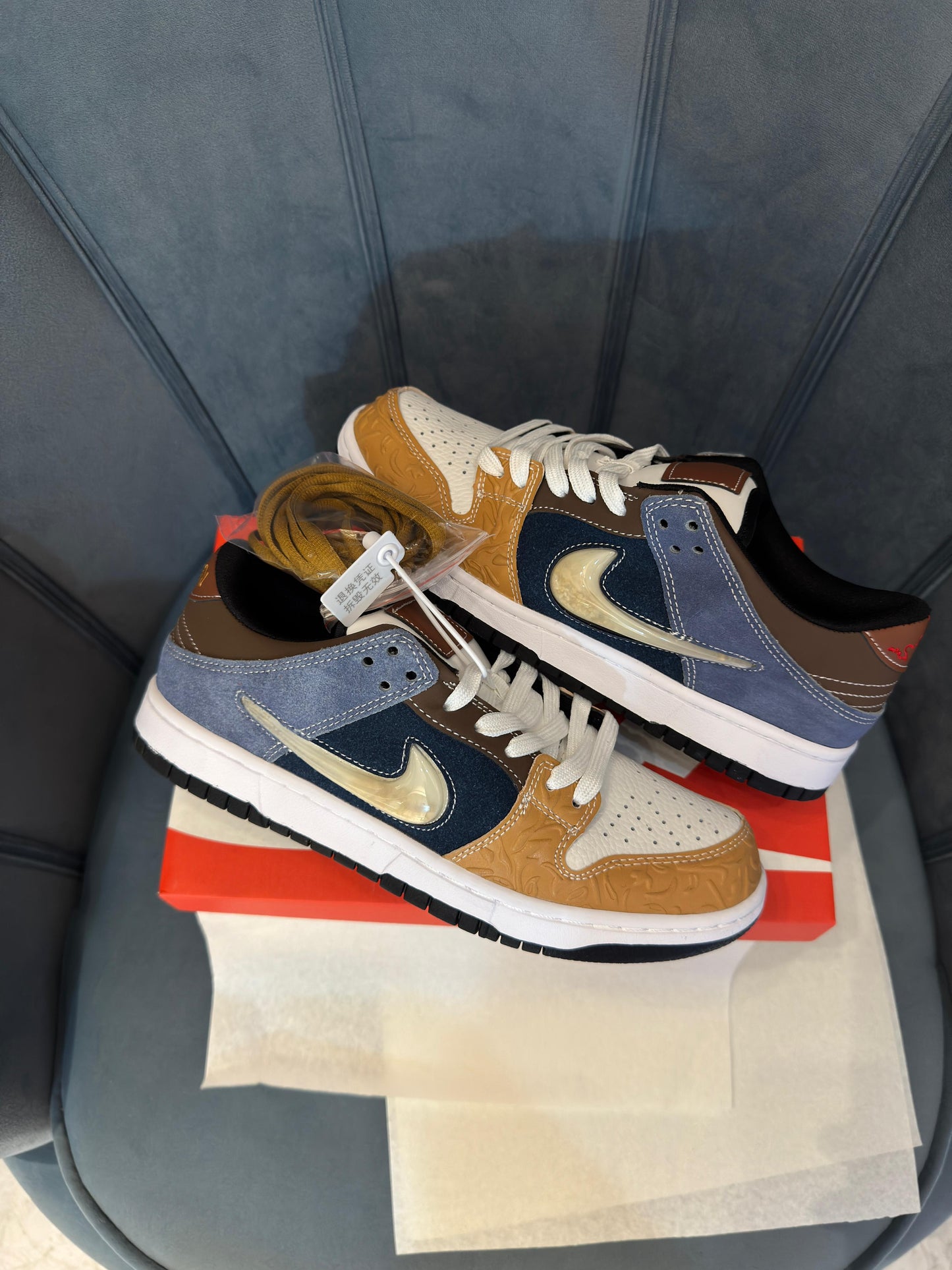 NIKE'' SB DUNK CHINESE DRAGON NEW YEAR 2024  BLUE''