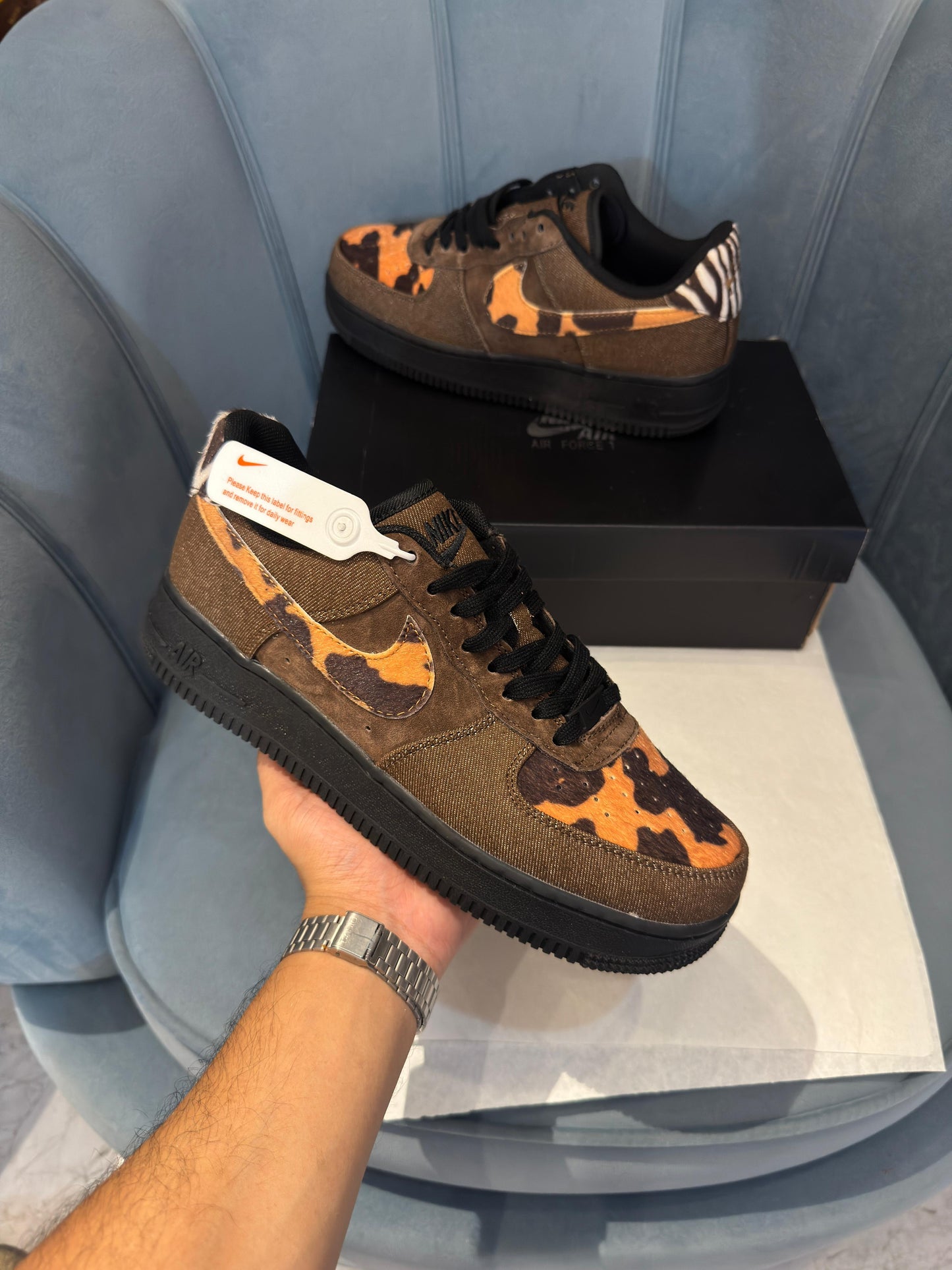 NIKE ''AIRFORCE1 LOW ANIMAL''