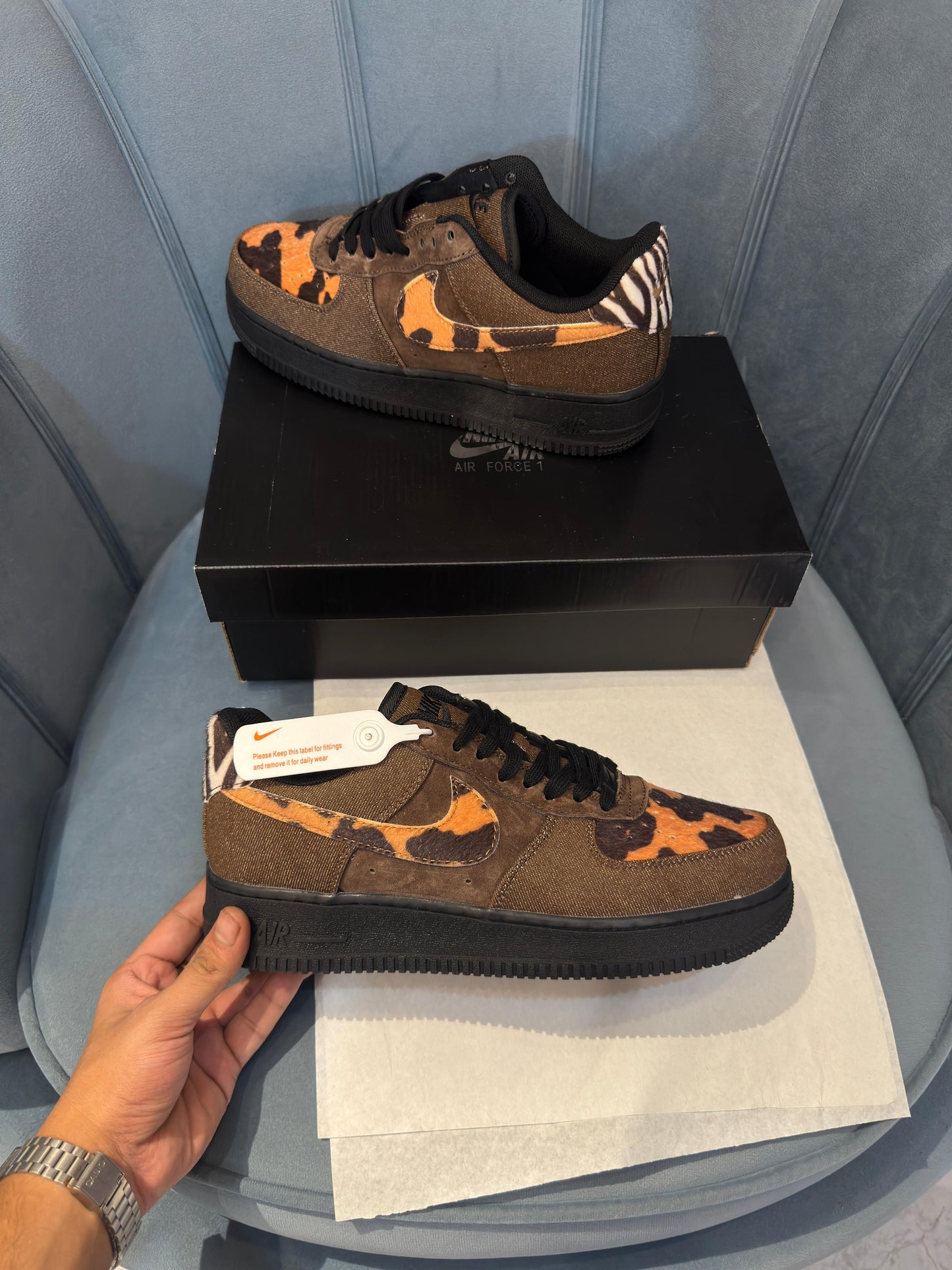 NIKE ''AIRFORCE1 LOW ANIMAL''