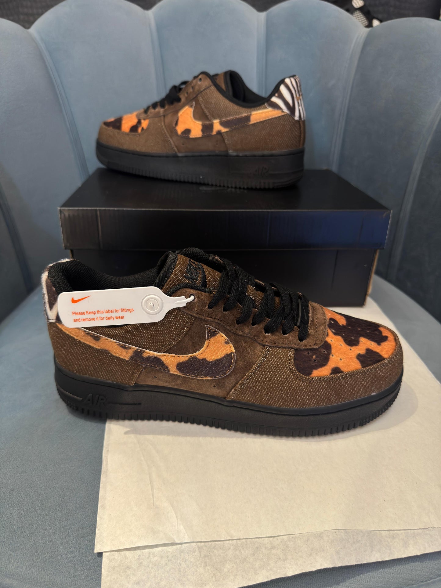 NIKE ''AIRFORCE1 LOW ANIMAL''