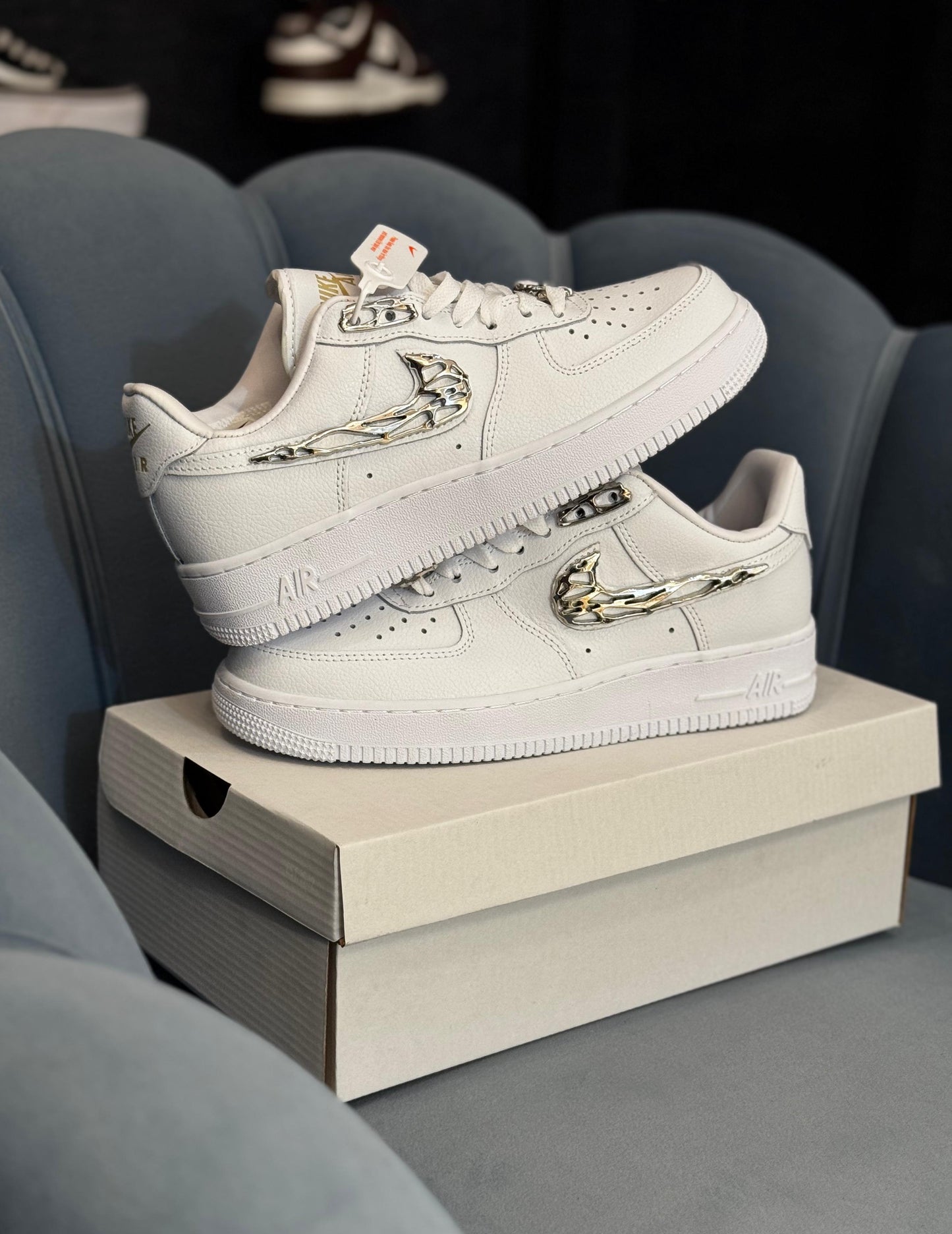NIKE  AIRFORCE 1 LOW "Molten Metal"