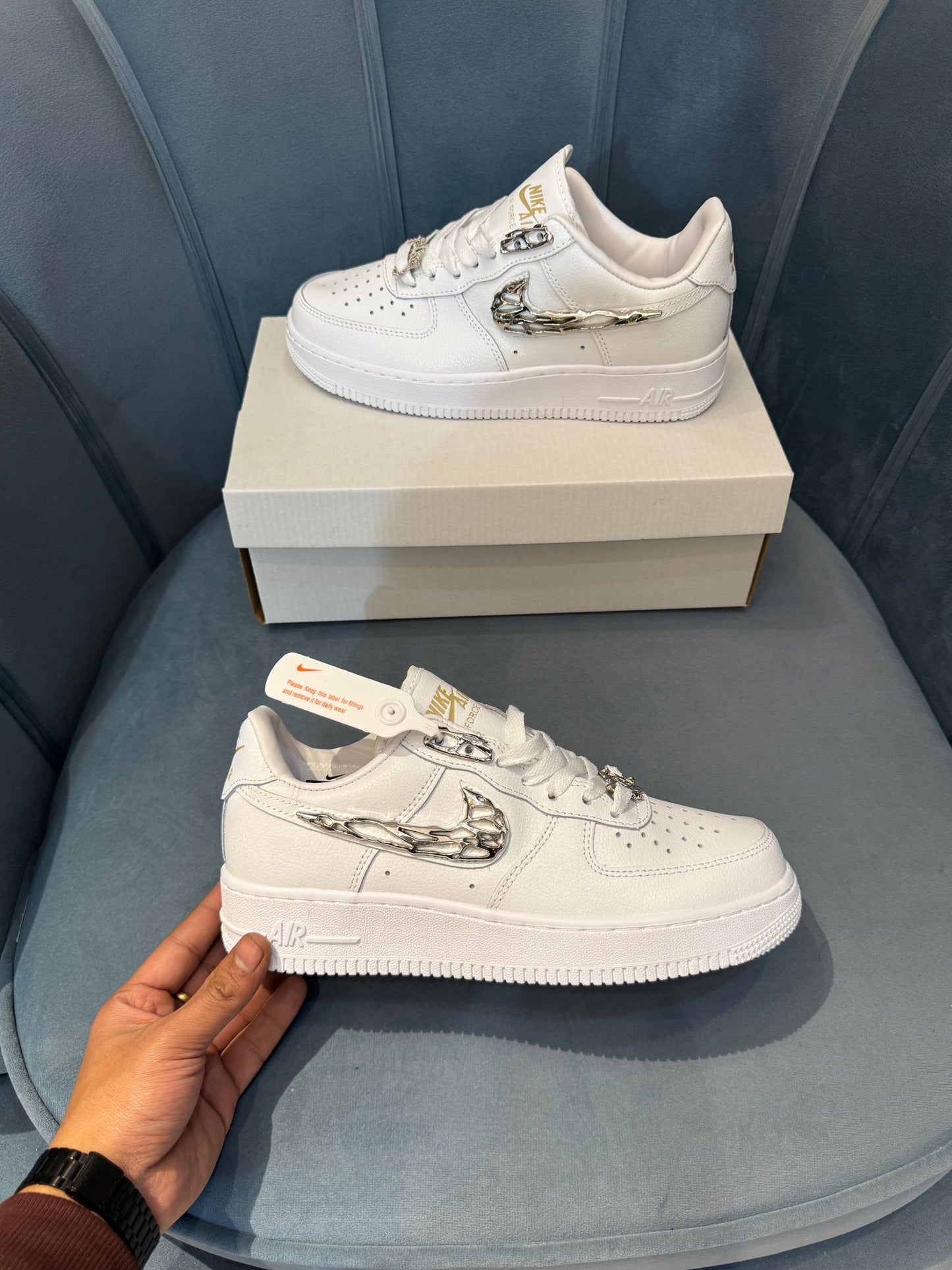 NIKE  AIRFORCE 1 LOW "Molten Metal"