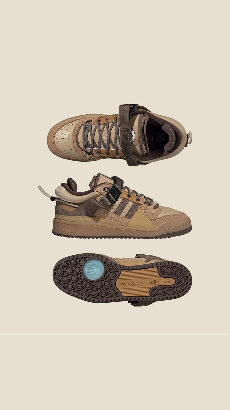 ADIDAS ''BAD BUNNY BROWN''