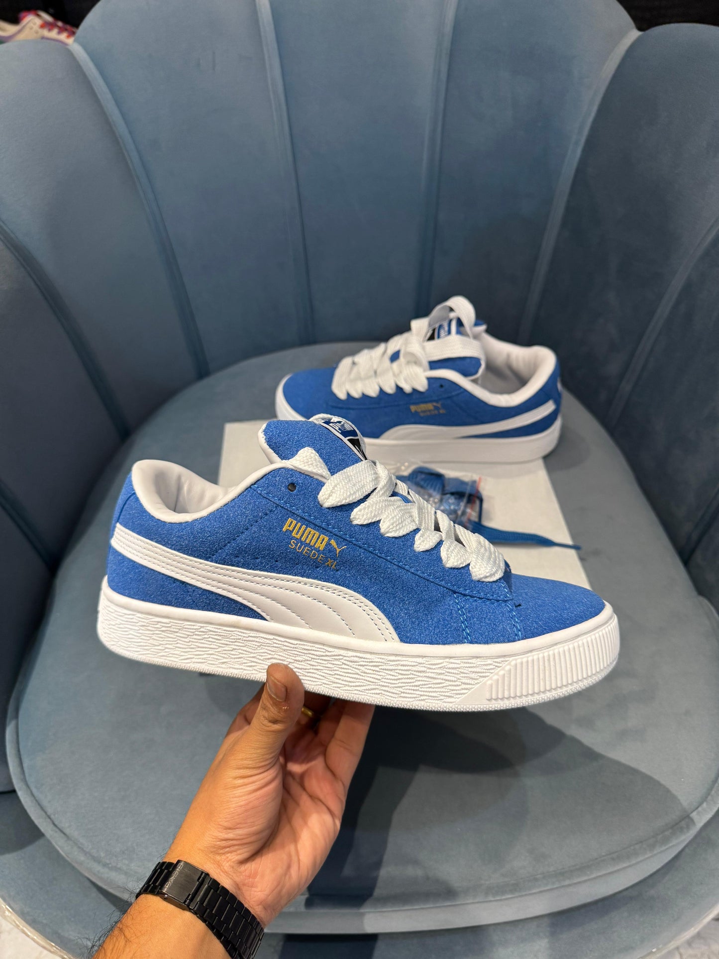PUMA ''XL BLUE/WHITE''