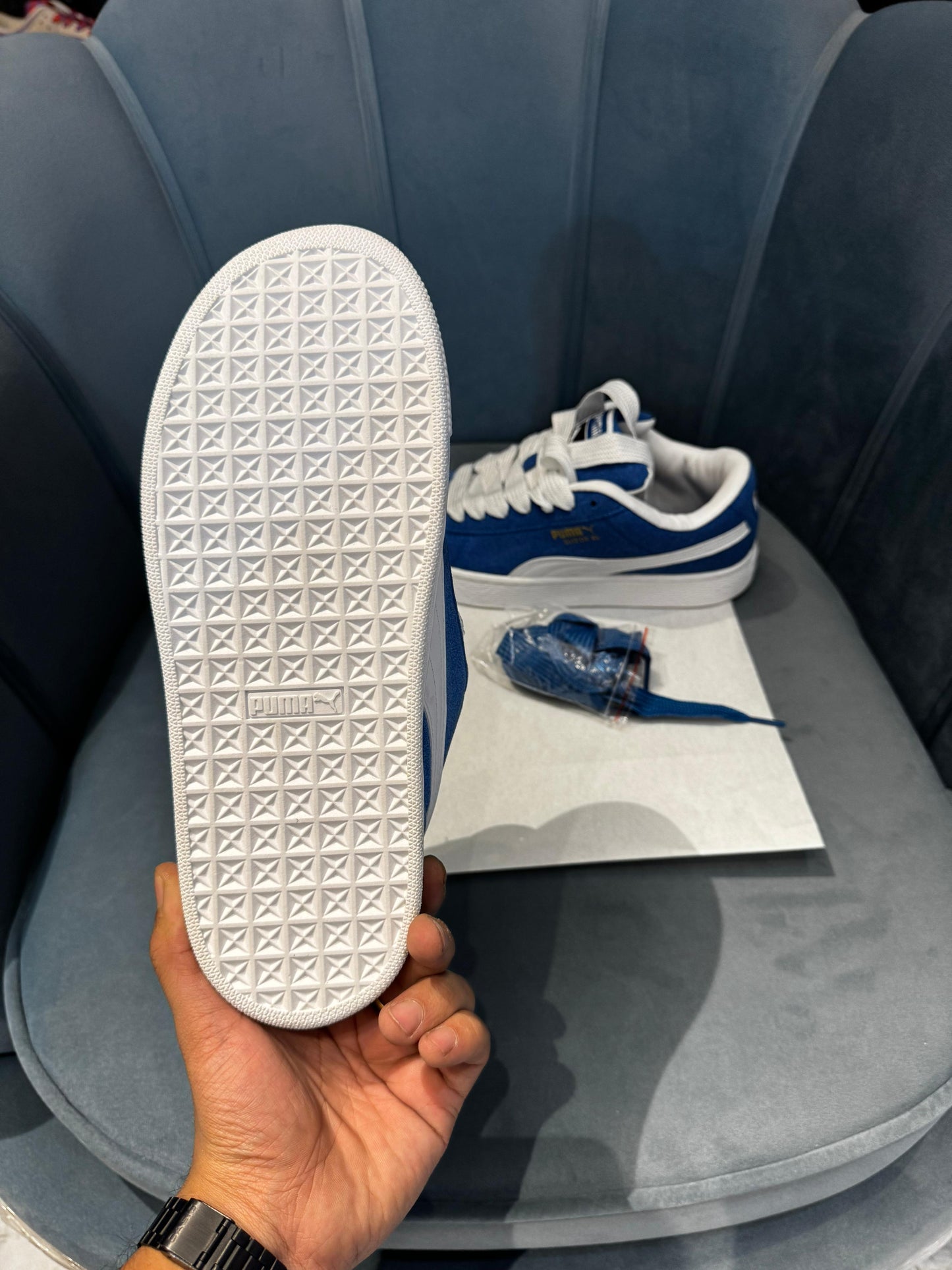 PUMA ''XL BLUE/WHITE''