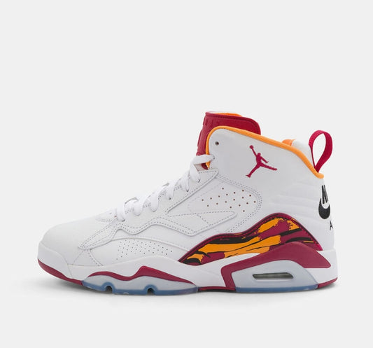 AIR JORDANS'' RETRO 6 JUMPMAN MVP WHITE RED ''