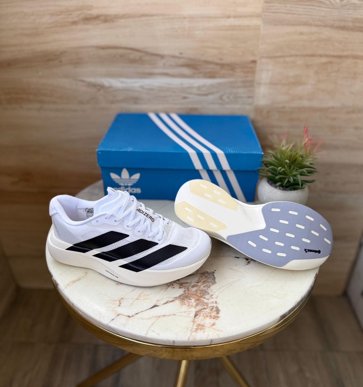 ADIDAS ''ADIZERO  EVO SL WHITE BLACK''